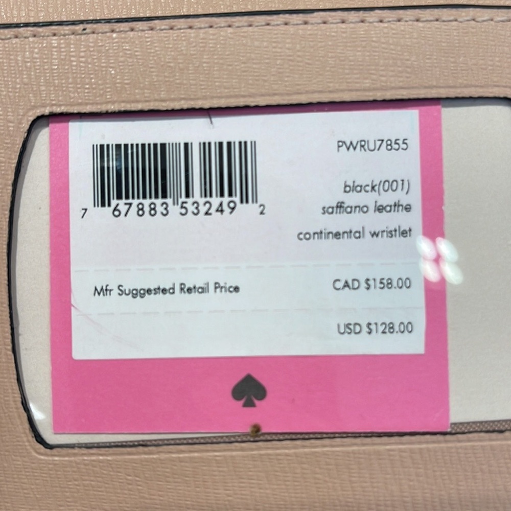 Kate Spade Spencer Continental Wristlet
Black
NWT - Picture 16 of 16